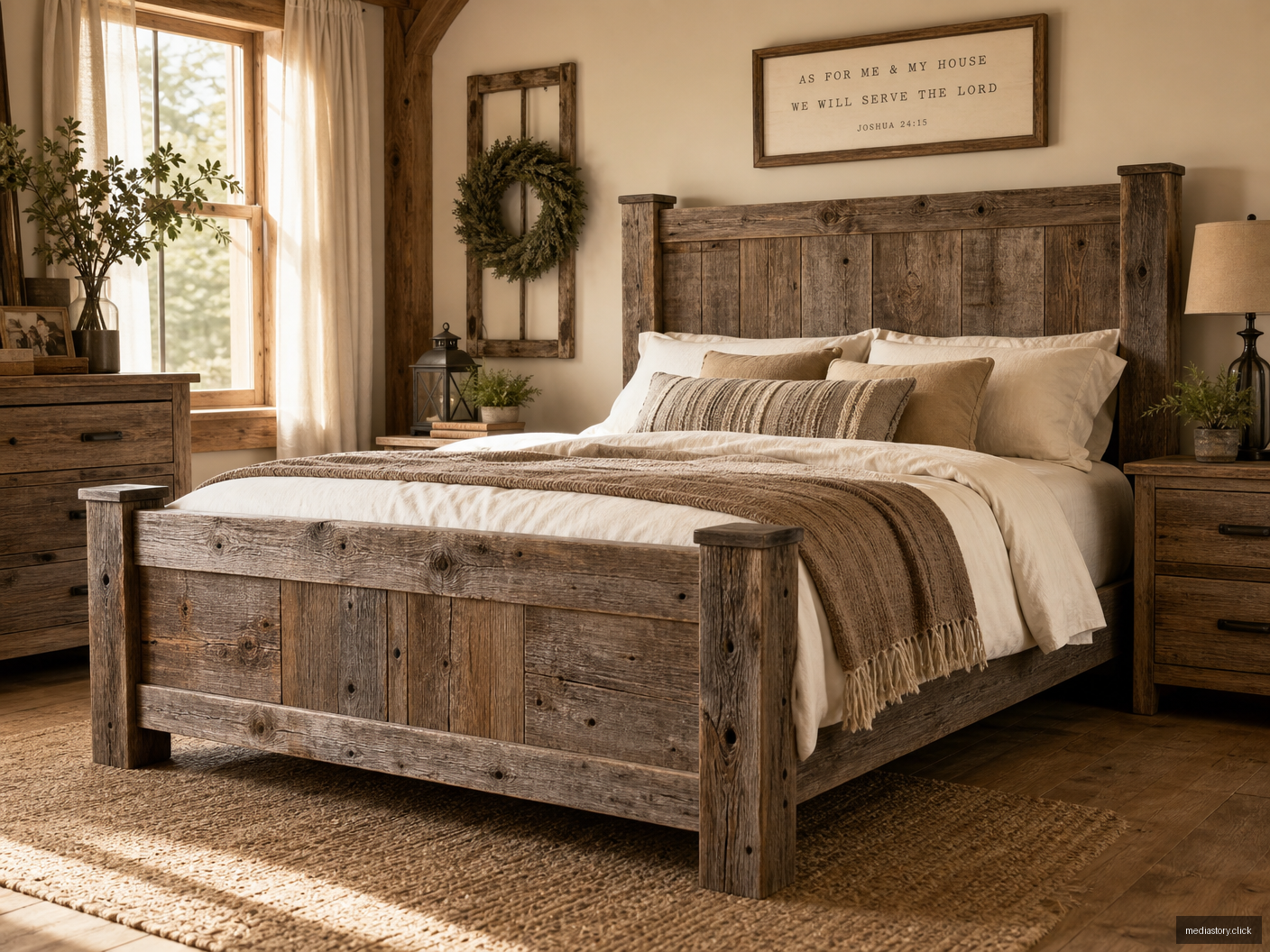 Lift-Up Storage Bed